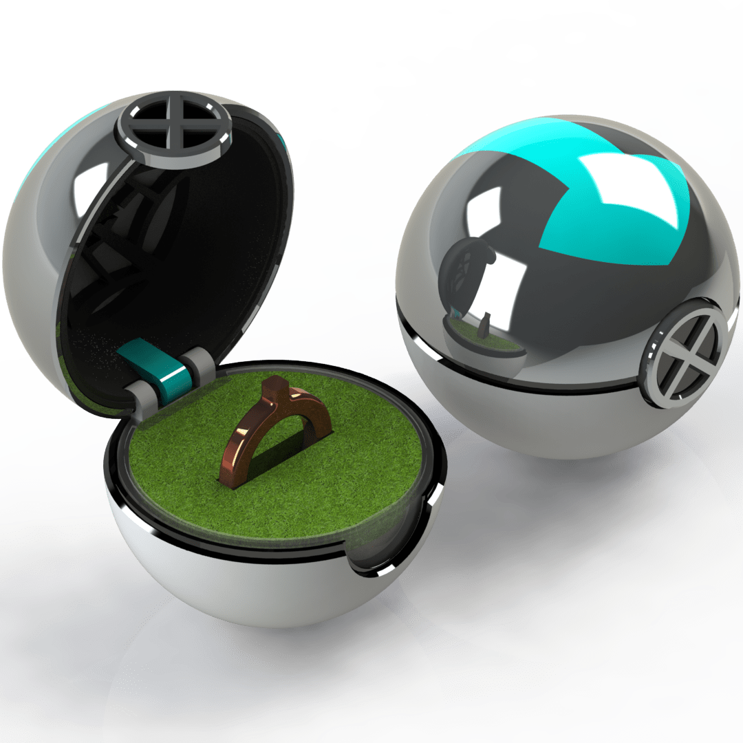 I Designed A Personalized Engagement Ring Box For My - Engagement Ring (1080x1080), Png Download