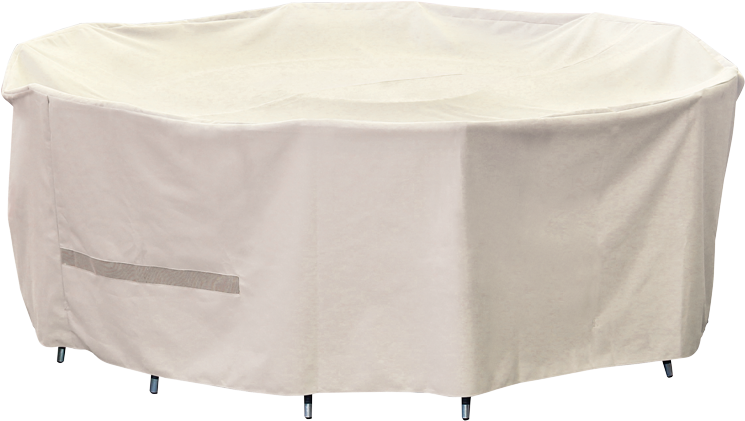 5 Piece Round Outdoor Table Setting Cover - Table Setting (800x600), Png Download