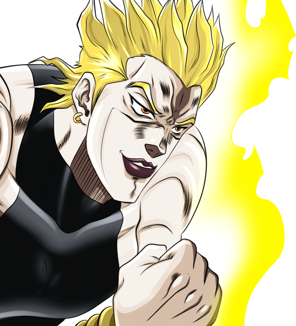 Dio Brando By Dzkynosequemas-d8x2nhm (581x640), Png Download