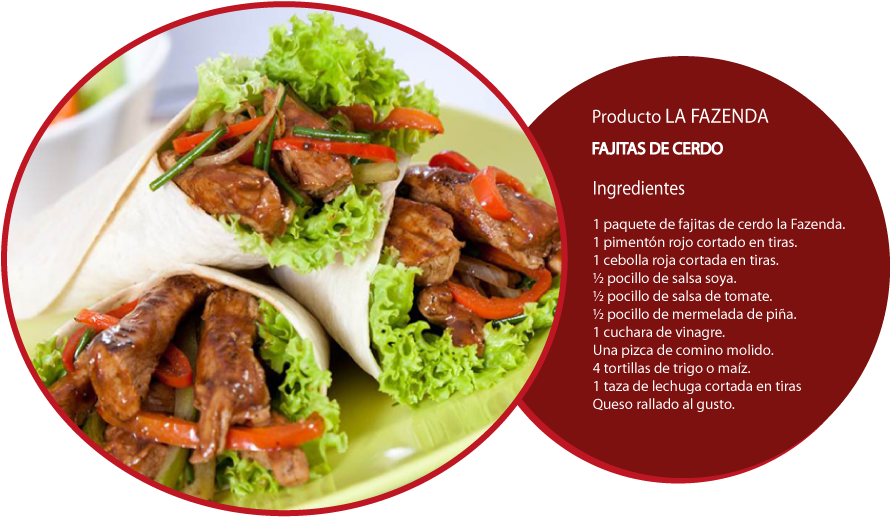 Fajitas De Cerdo Bbq - Meat (900x600), Png Download
