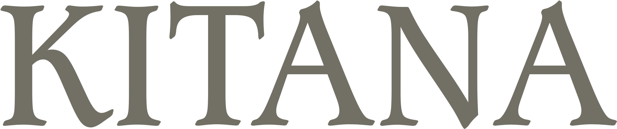 Kitana Name (2000x698), Png Download