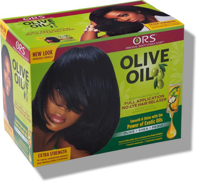 Ors Olive Oil No-lye Relaxer Kit Regular (650x600), Png Download