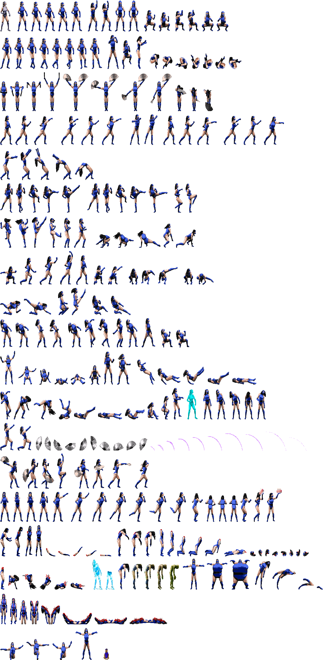 Kitana By Handtoeknee - Flock (1080x2174), Png Download