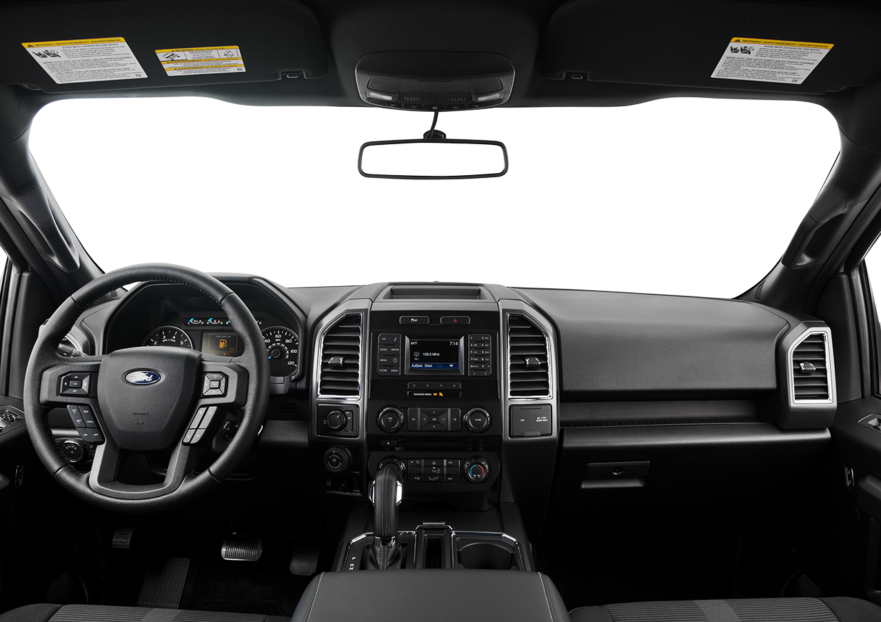 Interior Overview - 2018 Ford F 250 Xl 4x4 Interior (1278x902), Png Download
