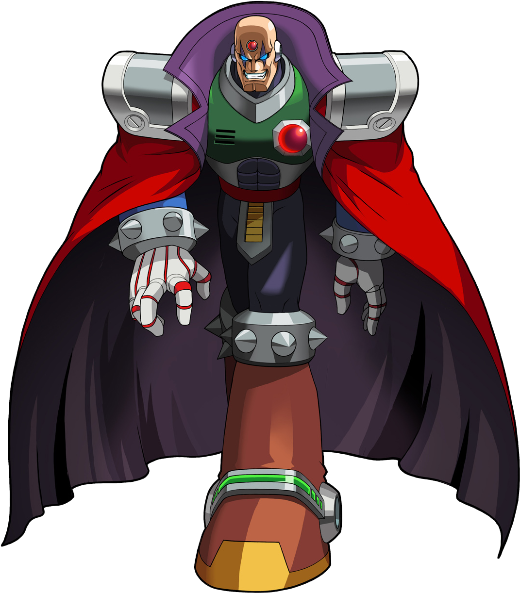 The Leader Of The Mavericks - Sigma Megaman (1095x1257), Png Download