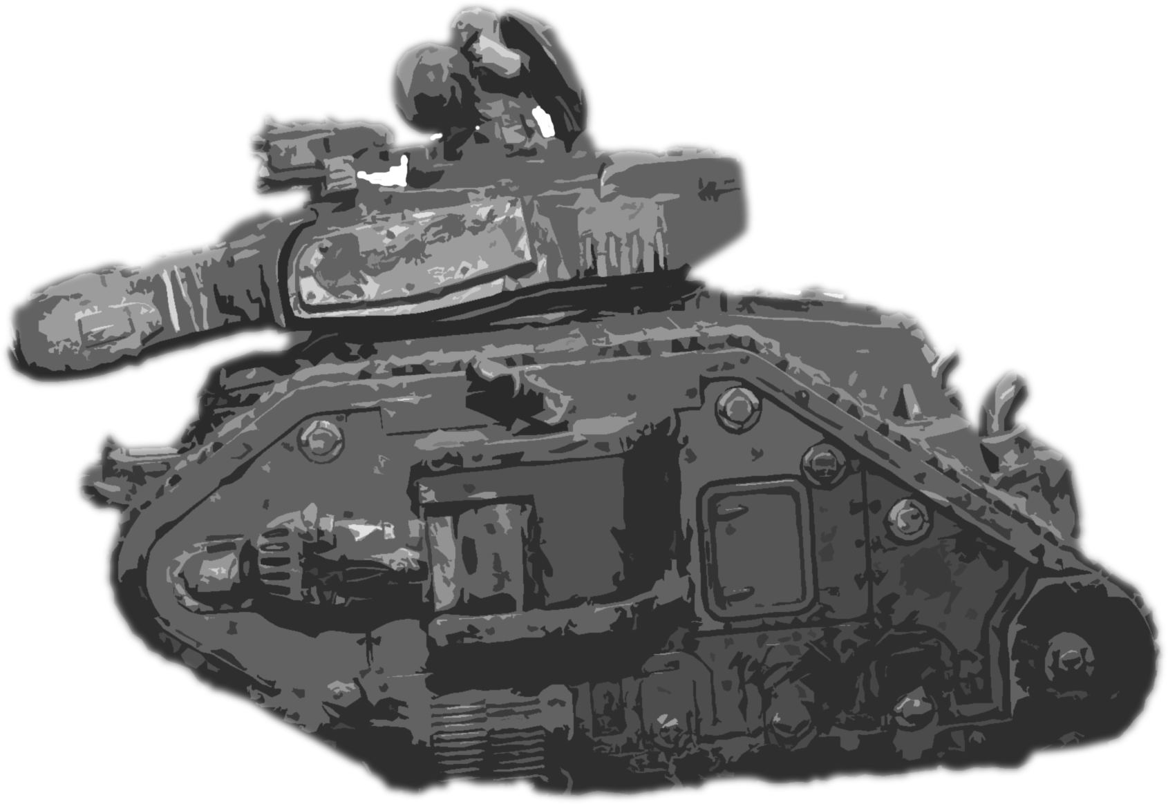 Wh 5 5 - Churchill Tank (1690x1164), Png Download