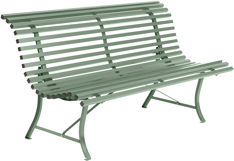 Louisiane - Fermob Louisiane Bench 150, Capucine (1100x1100), Png Download