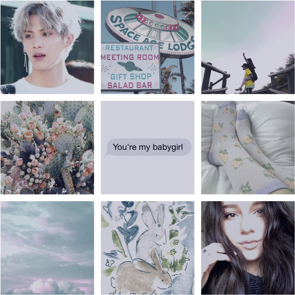 Yoo Taeyang Aesthetic Ship Requested By - Best Western Space Age Lodge (1280x1280), Png Download