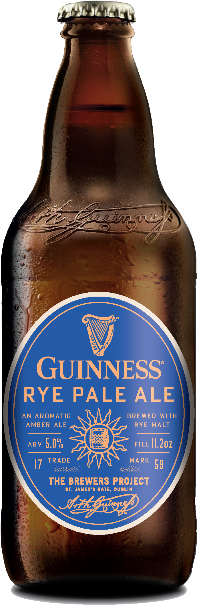 Guinness Rye Pale Ale (810x2215), Png Download