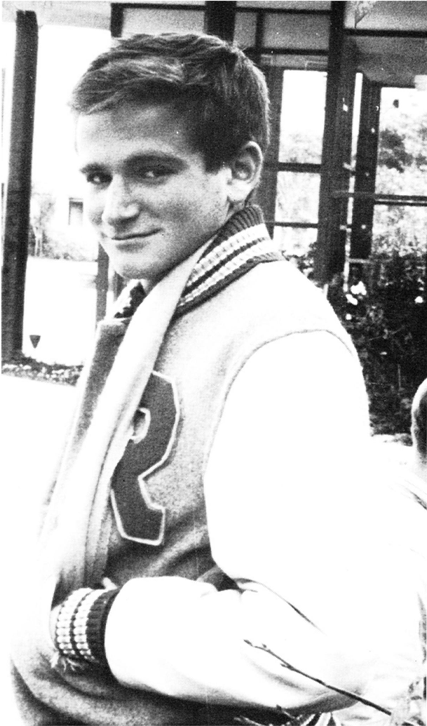 Robin Williams - High School Robin Williams Young (1000x1250), Png Download