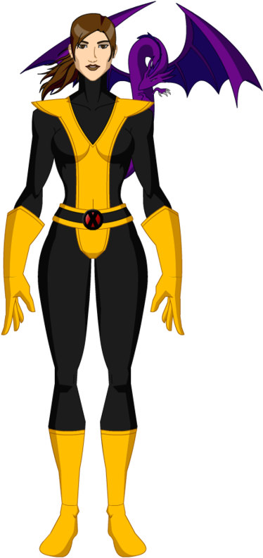 Shadowcat By Lukbr Kitty Pryde, X - X Men Fabrica De Herois (774x1032), Png Download