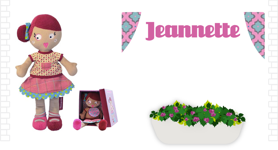 Jeannette 2016 04 15 - Cuckoo Ltd Les Mistinguettes Odette 45400 Rag Doll (909x490), Png Download