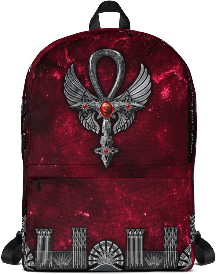 Egypt Ankh Backpack - Planets Backpack (1000x1000), Png Download