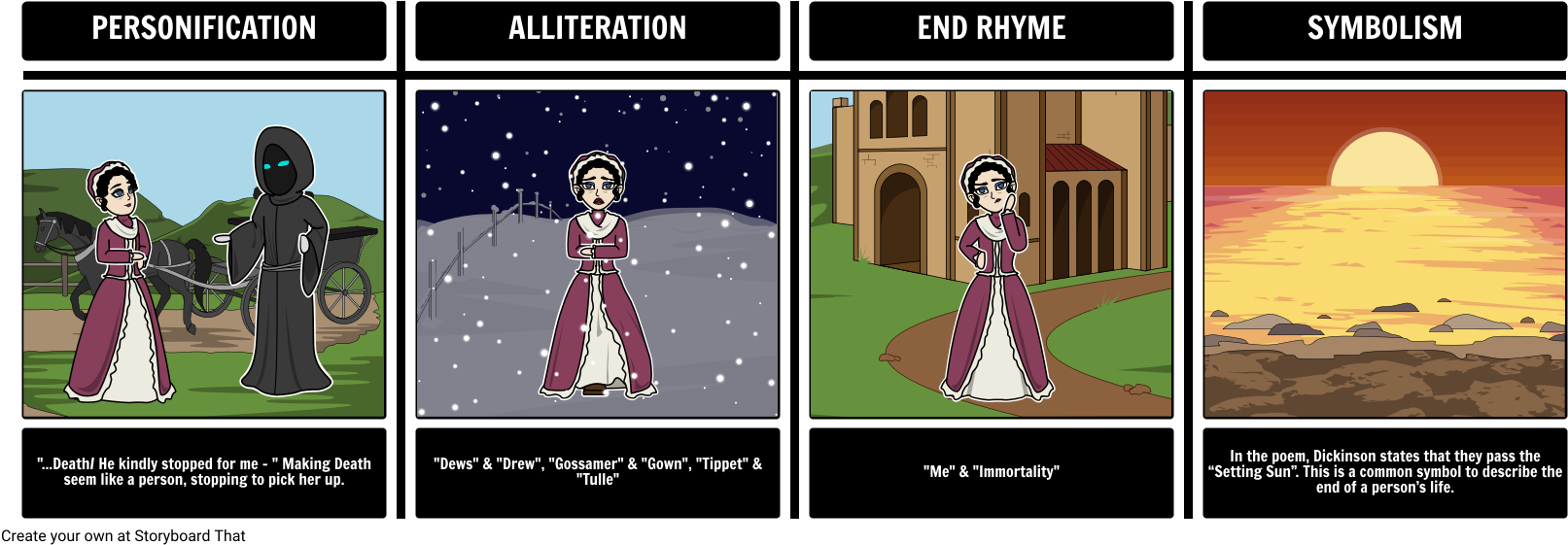 Symbolism In Because I Could Not Stop (1653x578), Png Download