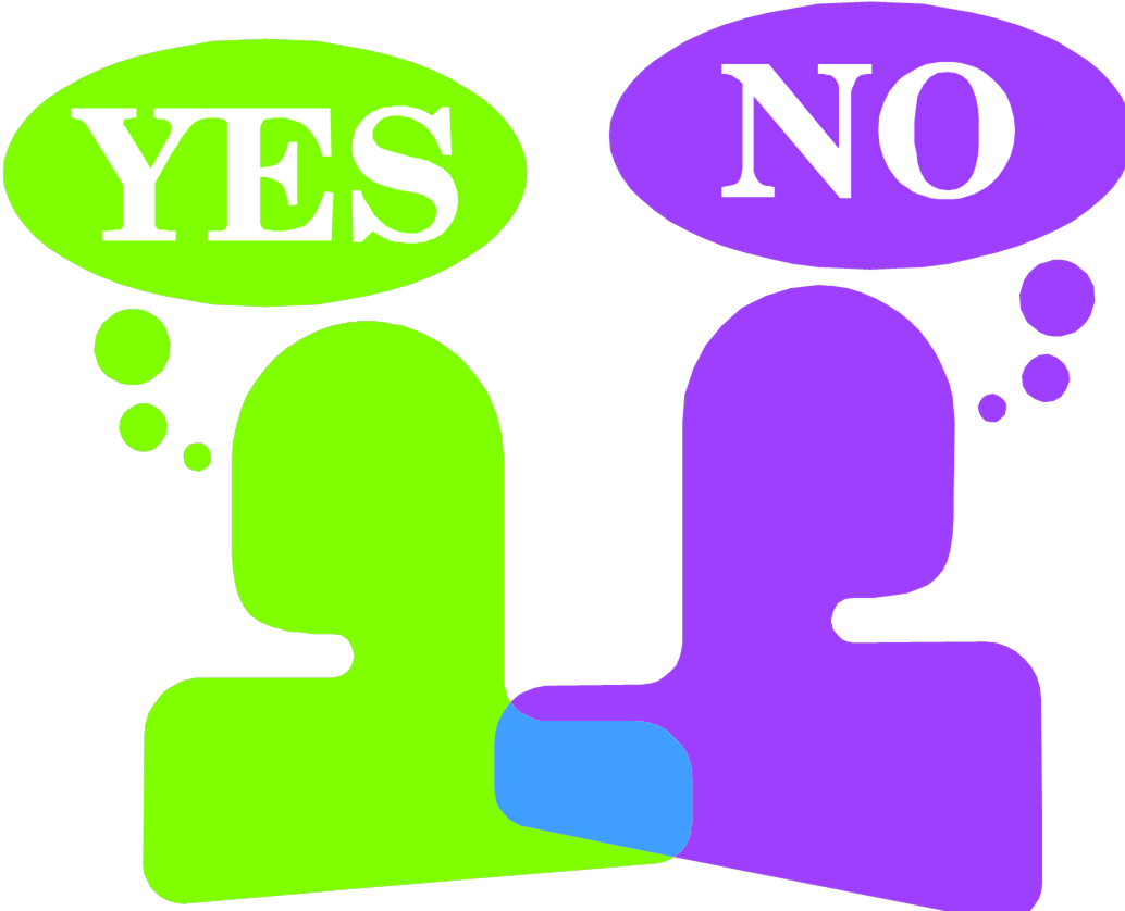 What Does It Take To Be A Great Recruiter Well There - Purple And Blue Difference (1034x838), Png Download