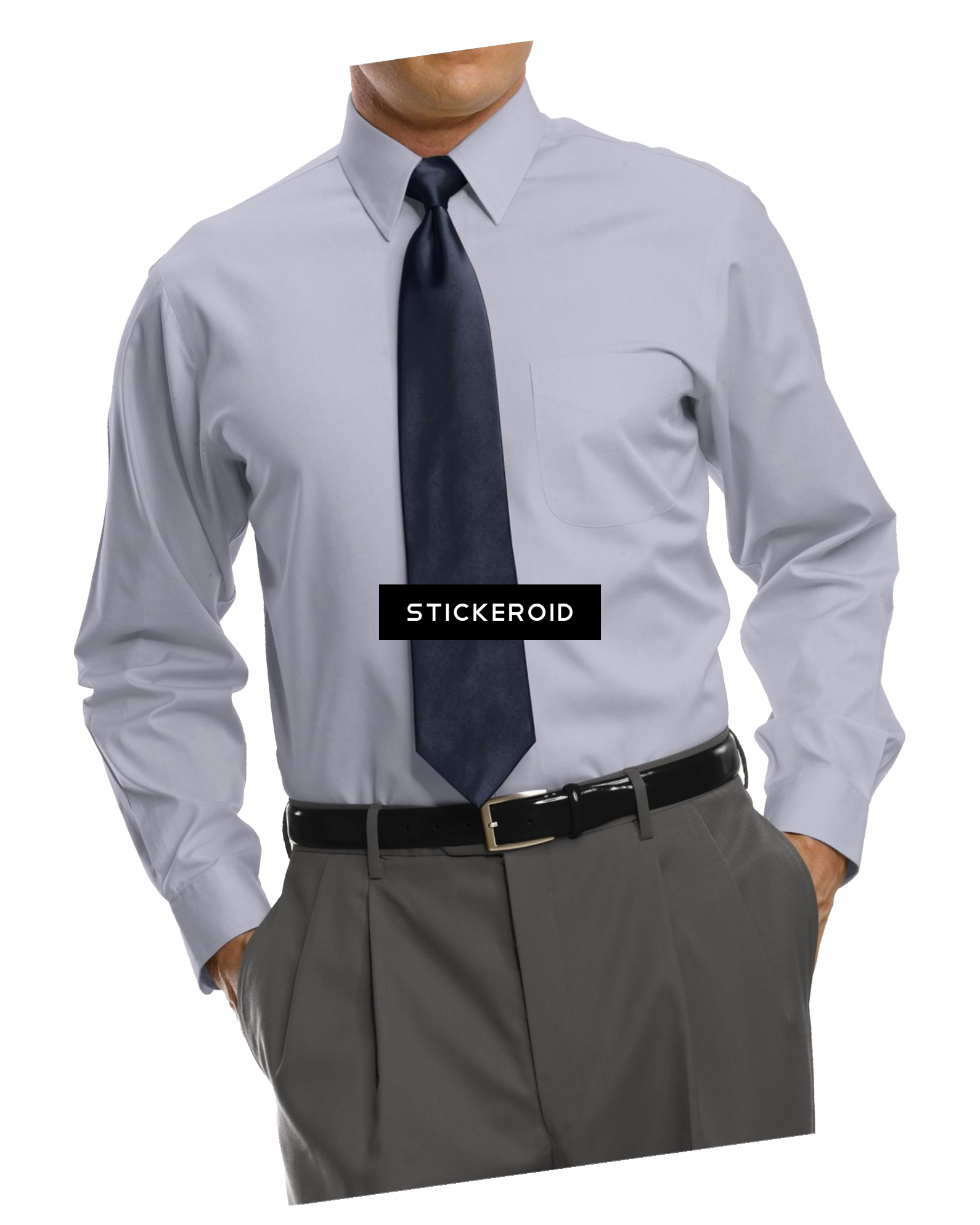 Dress Shirt - Formal Wear (1590x1987), Png Download