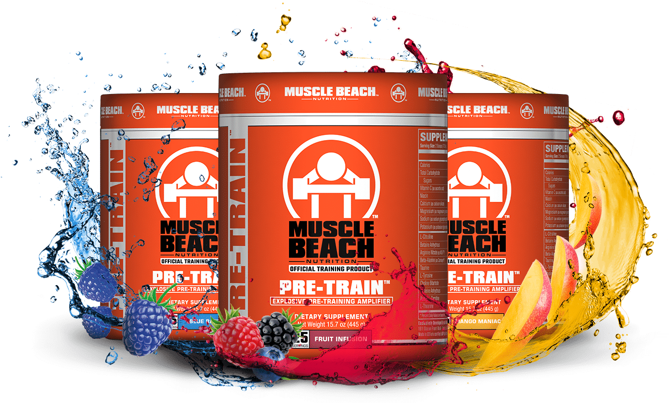 Tigers Blood Mango Maniac Fruit Infusion Blue Razz - Muscle Beach Nutrition Crtn-3 (1330x796), Png Download