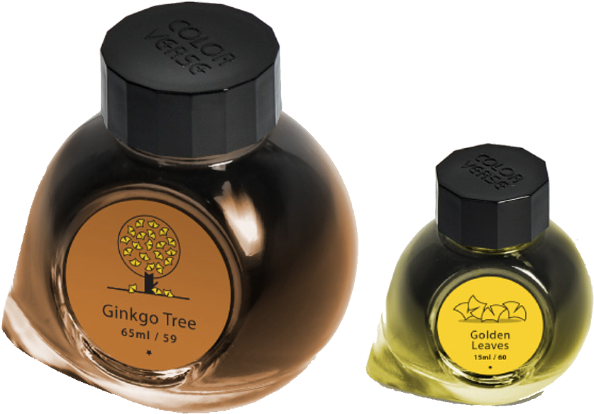 Colorverse Ginkgo Tree & Golden Leaves - Strelka (900x900), Png Download