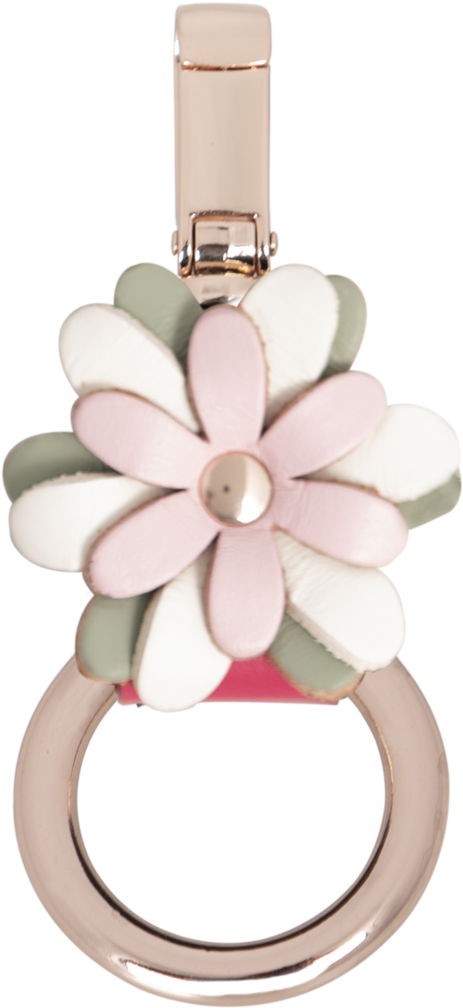 Key Chain Flower Ring - Keychain (2500x2500), Png Download