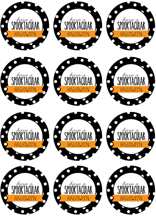 Cupcake Toppers Dots - 1 30 數字 貼 (612x792), Png Download