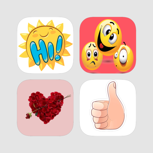 Happy Stickers Bundle On The App Store - Necklace Women The Clavicle Fashion (630x630), Png Download