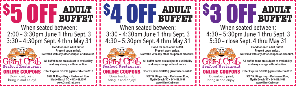 Giant Crab Coupons - Giant Crab Seafood Restaurant (1024x300), Png Download