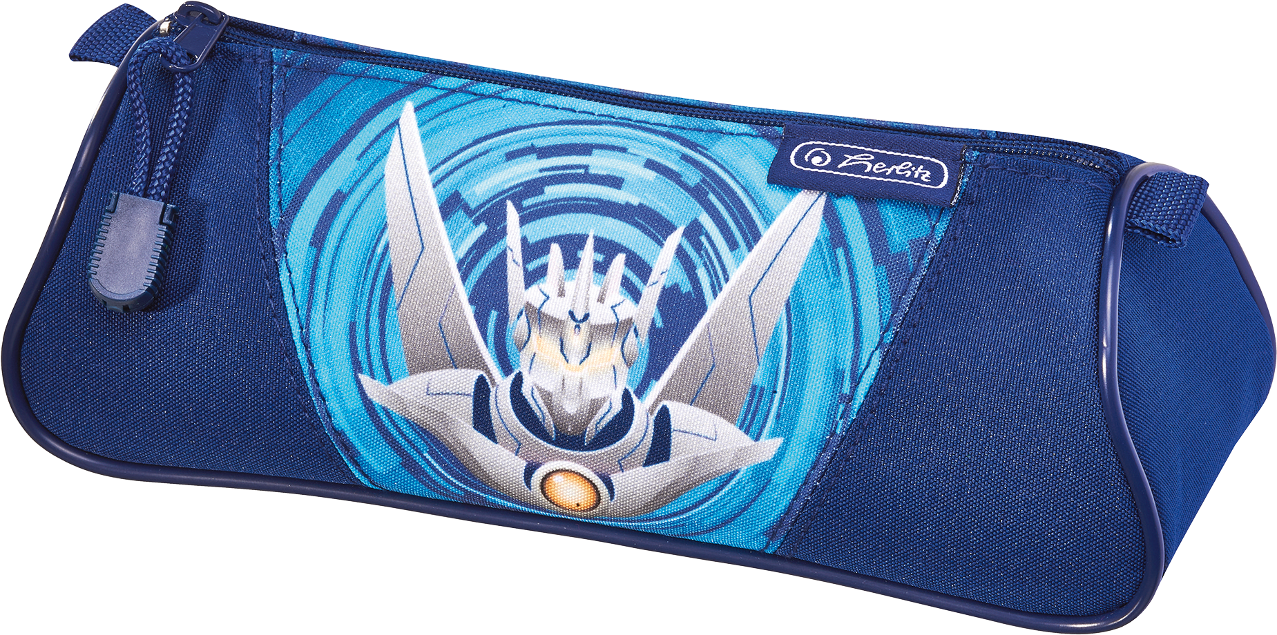 Pencil Pouch Triangular Flexi Robot - Herlitz 11437837 Faulenzer Dreikant, Robot (2008x2008), Png Download