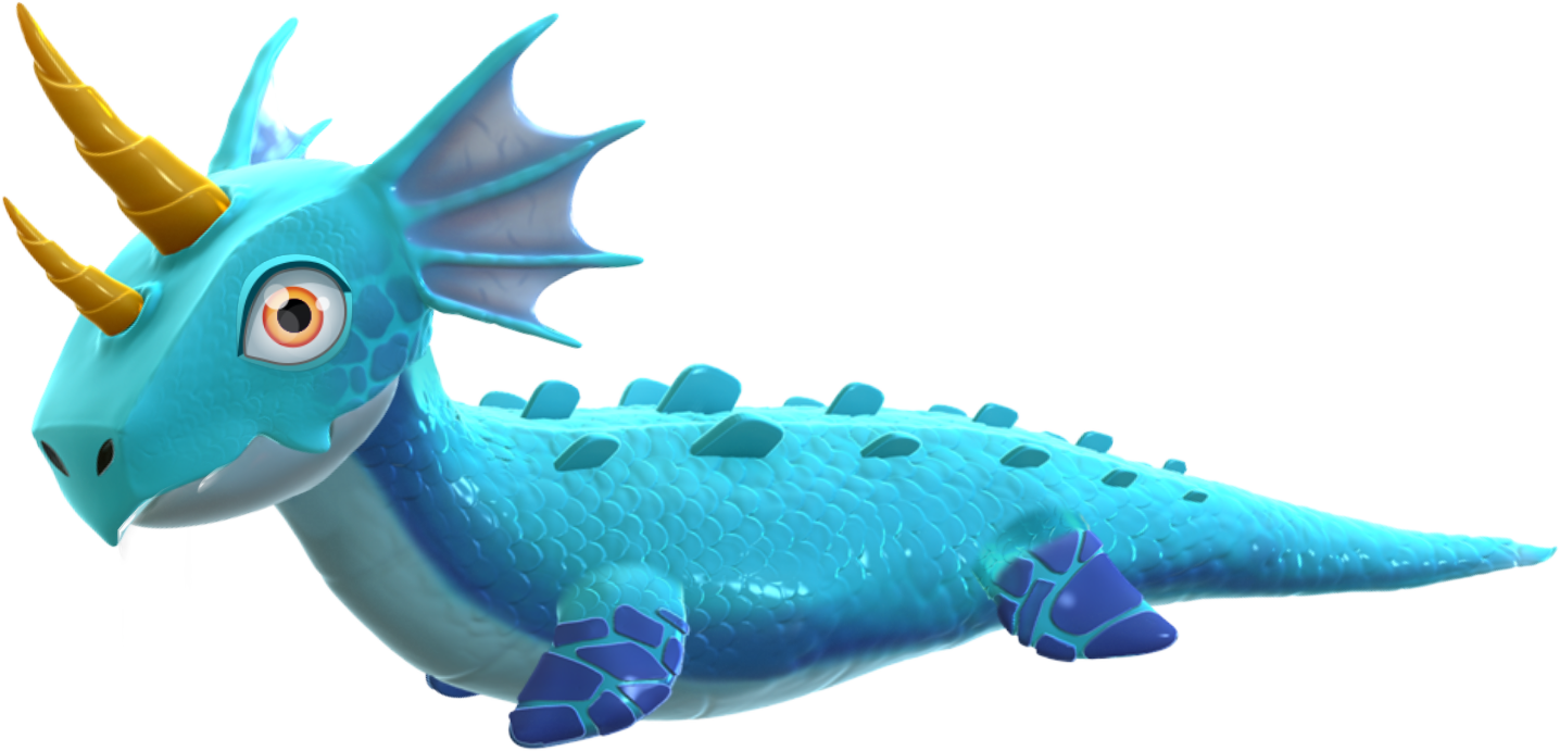 Water Dragon - Dragon Ml Water Dragon (1436x691), Png Download