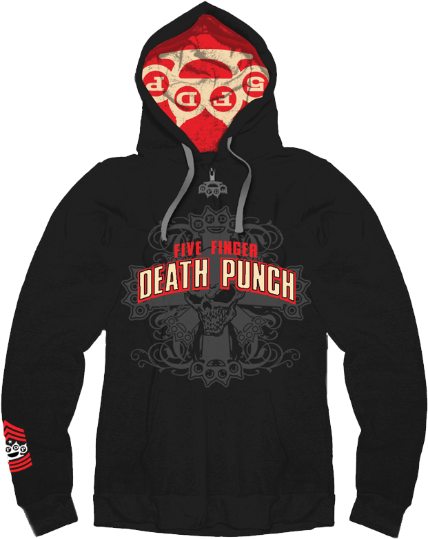 Zombie Kill Cut And Sew Hoodie - Five Finger Death Punch Brass (875x875), Png Download