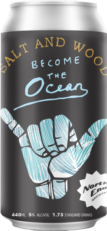 North End Become The Ocean Gose 440ml Can - North End (368x880), Png Download