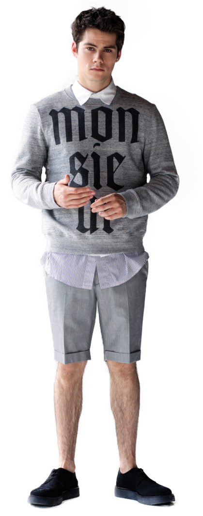 Gray, Png, And Dylan Obrien Image - Dylan O Brien Legs (500x707), Png Download