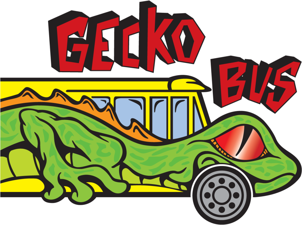 Gecko Bus Logo - Bus (1000x823), Png Download