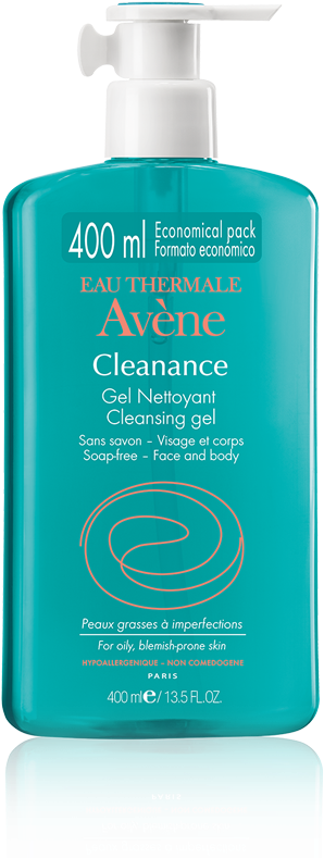 Cleanance Cleansing Gel For Face And Body - Avene Cleanance Cleansing Gel 400ml (900x900), Png Download