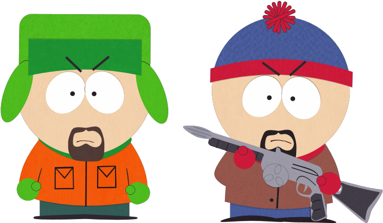 Evil Stan N Kyle - Kyle South Park Characters (960x540), Png Download