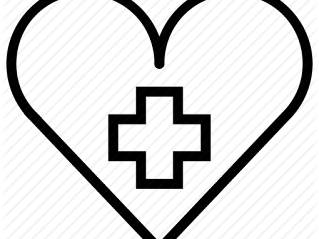 Heart Icons Cross - Paramedic Icon Png (640x480), Png Download
