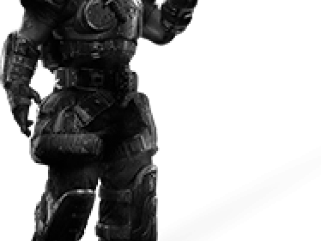 Gears Of War Clipart 4 Transparent - Action Figure (640x480), Png Download