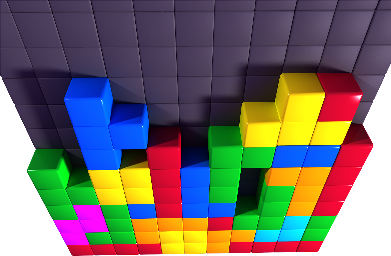 3d Blocmania Background 2 - Product (1536x1024), Png Download