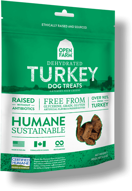 Dehydrated Turkey Treats $9 - Open Farm Dehydrated Dog Treats (482x676), Png Download