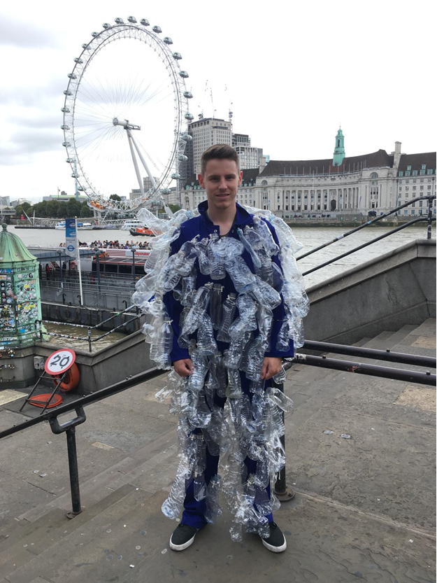 Refill London - Callum Suit - London Eye (625x833), Png Download