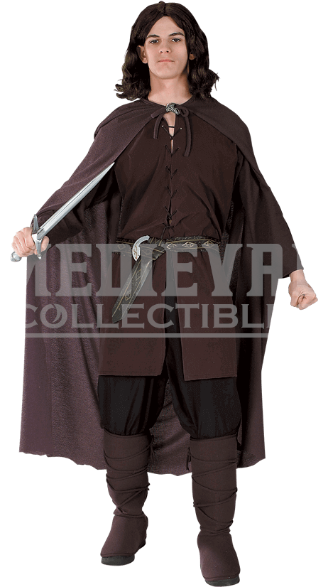 Lord Of The Rings Bilbo Baggins Outfit - Men's The Lord Of The Rings Aragorn Costume (850x850), Png Download
