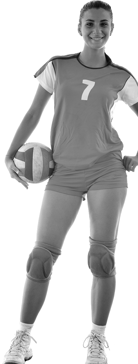 Leman Prep Academy - Volleyball (655x1200), Png Download