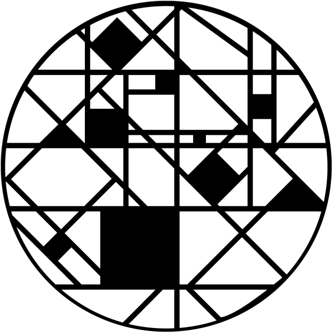 Me-2222 - Geometric Break Up Gobo (800x800), Png Download