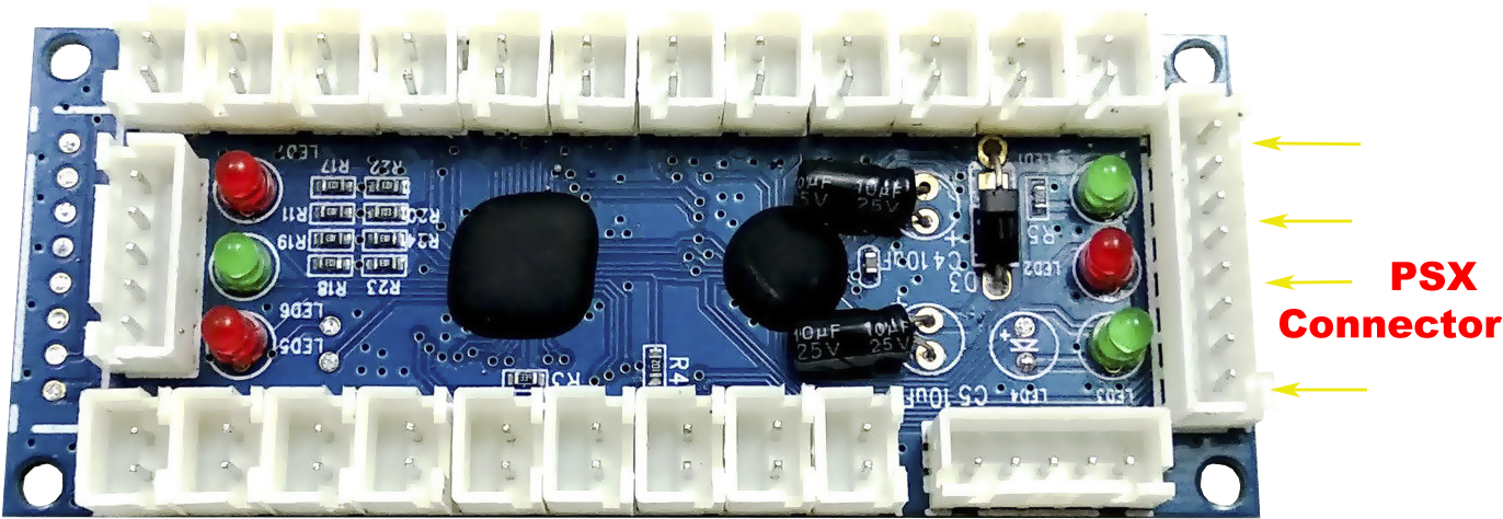 Zero Delay Controller With Psx Port - Android (1400x473), Png Download