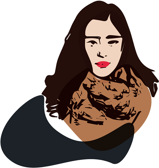 Japanese Fashion Illustration (600x600), Png Download