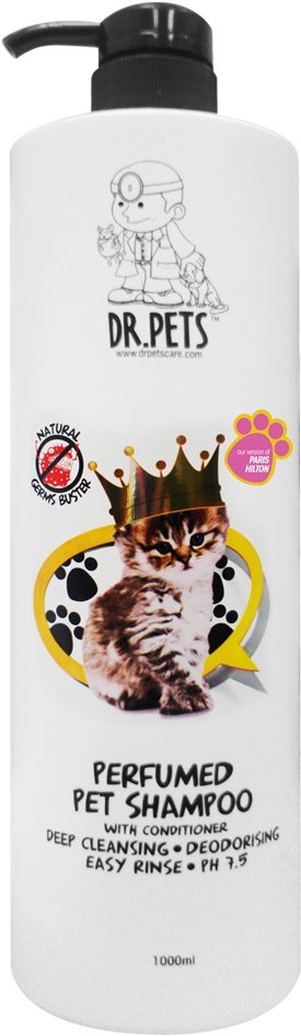 Dr Pets Inspired By Paris Hilton Natural Germs Buster - Paris Hilton Dog Shampoo (1000x1000), Png Download