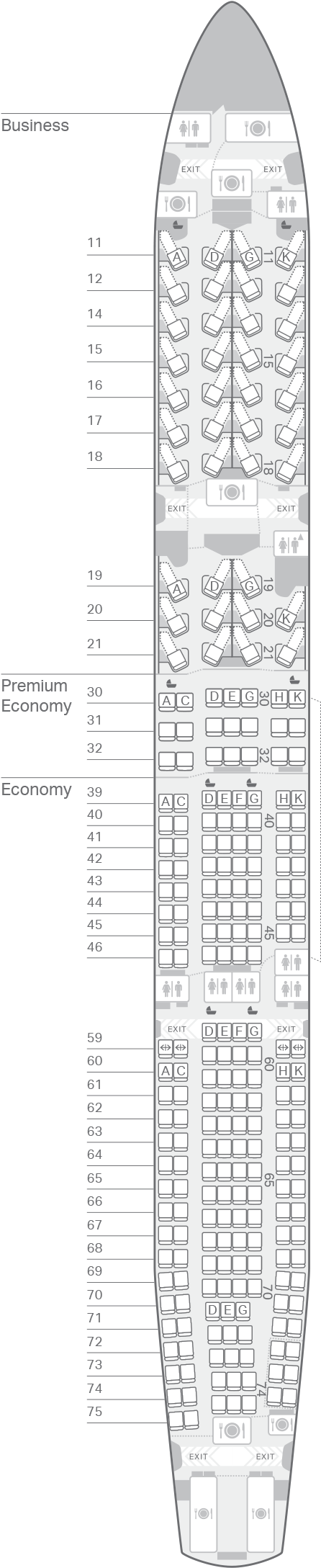 Airbus A330 (493x2235), Png Download