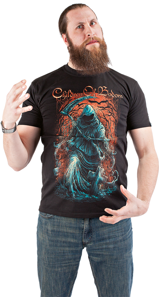 Children Of Bodom - Children Of Bodom Reaper Shirt (1000x1000), Png Download
