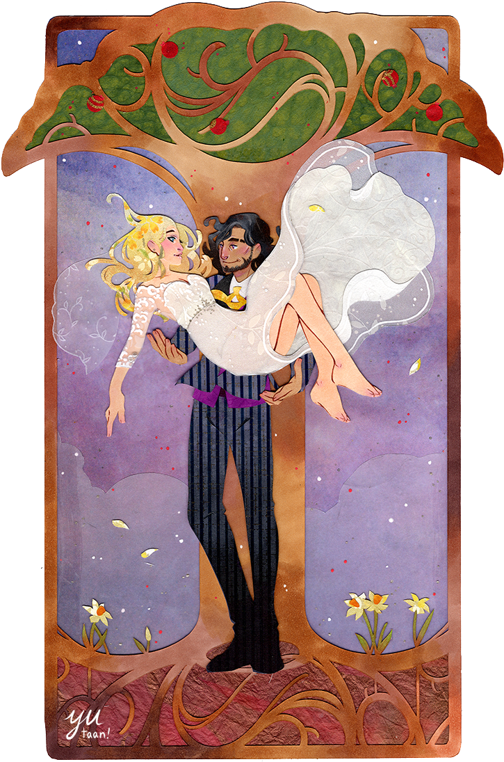 Papercraft Commission Of The Clients' Characters Charlotte - Art (800x1171), Png Download