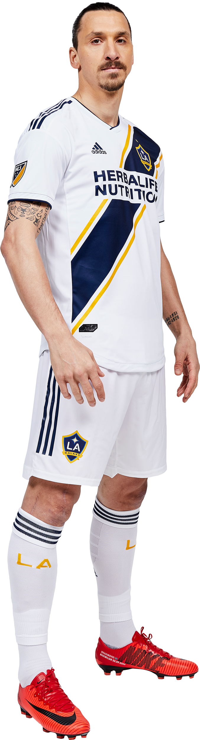 Zlatan Ibrahimovic Render - Aj Delagarza (677x2500), Png Download