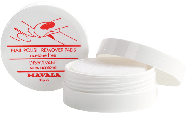 Nail Polish Remover Pads - Nail Lacquer Remover Cream (646x500), Png Download